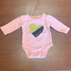 Carter’s long sleeve onesie